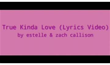 \"true\" Kinda Love en Lyrics [Estelle]