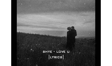 ​​love u en Lyrics [Shye (SGP)]