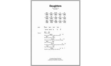 ​daughters en Lyrics [Johnny Mac]