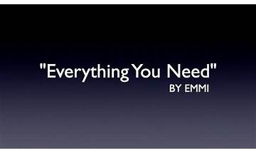 ​everything you need en Lyrics [Roddy Ricch]