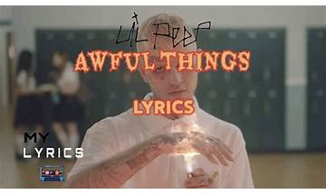 ​the awful things en Lyrics [Peregrine]
