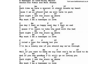 A Teenager In Love en Lyrics [Dion]