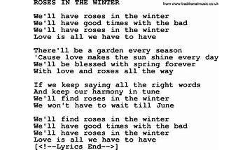 A Winter\'s Rose en Lyrics [Hopesfall]
