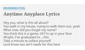 ATAP - Anytime, Any Place en Lyrics [Rhymez]