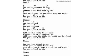 Afraid To Die en Lyrics [Tad Morose]