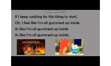 All Gummed Up / All Warmed Up en Lyrics [Adventure Time]