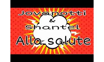 Alla salute it Lyrics [Jovanotti]