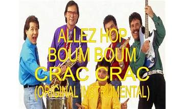 Allez hop boum boum crac crac fr Lyrics [Les Musclés]