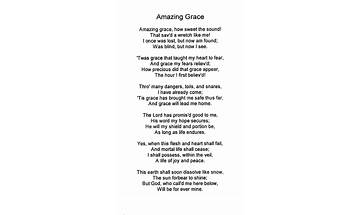 Amazing Grace en Lyrics [Demis Roussos]