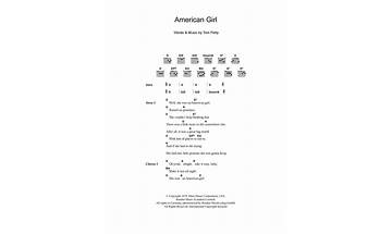 American Girl en Lyrics [Matt Jordan]