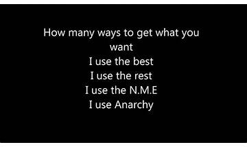 Anarchy en Lyrics [Dimitri & The Scarecrow]