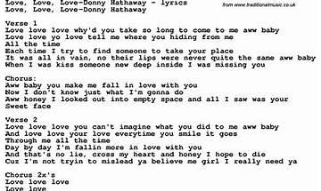 Angel Love en Lyrics [Donny & Marie Osmond]