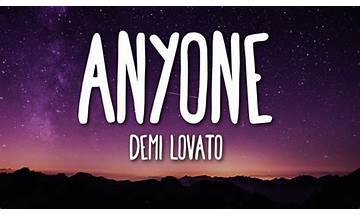 Anyone en Lyrics [Demi Lovato]