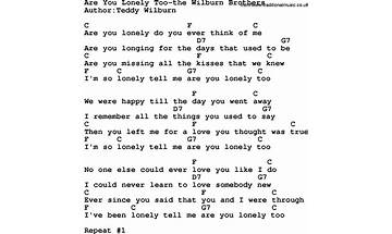 Are You Lonely Too en Lyrics [Mooneye]
