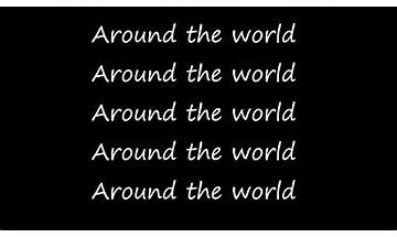 Around the World en Lyrics [Daft Punk]