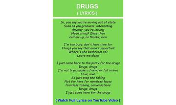 As If I\'m On Drugs en Lyrics [Tom Dice]