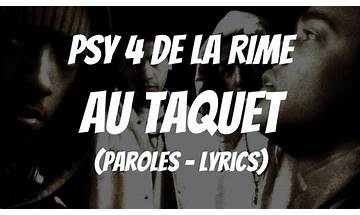 Au taquet fr Lyrics [Psy 4 de la Rime]