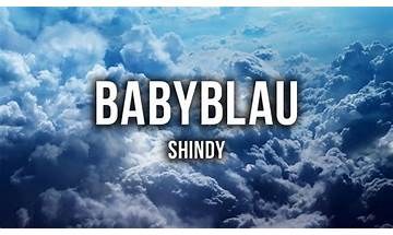 Babyblau de Lyrics [Shindy]