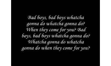 Bad Boys en Lyrics [New Man (Band)]