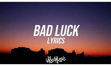 Bad luck en Lyrics [Cook Thugless]