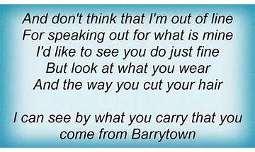 Barrytown en Lyrics [Ben Folds Five]