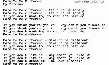 Be Different en Lyrics [El Bandito]