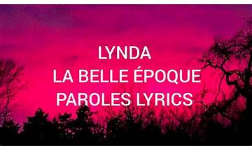 Belle epoque fr Lyrics [Mortel]