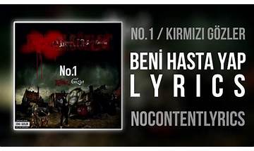 Beni Hasta Yap tr Lyrics [No.1]