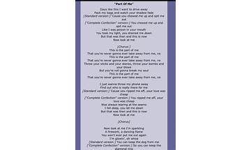 Best part of me en Lyrics [Josh Bogert]