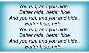 Better Hide, Better Run en Lyrics [The Glitch Mob]