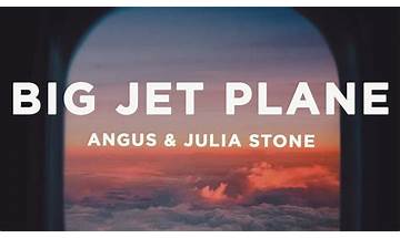 Big Jet Plane en Lyrics [Angus & Julia Stone]