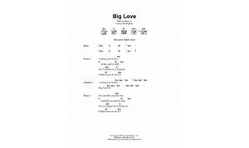 Big Love en Lyrics [Fleetwood Mac]