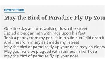 Bird of Paradise en Lyrics [Troy Kingi]