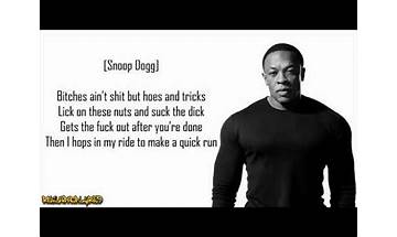 Bitches Ain\'t Shit en Lyrics [Snoop Dogg]