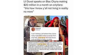 Blac Chyna did not make $20 Million on OnlyFans