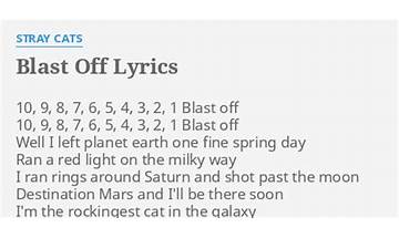 Blast Off en Lyrics [SRNO]