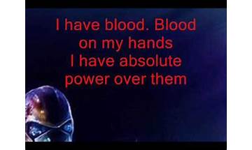 Blood en Lyrics [Blaze Bayley]