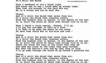 Blood en Lyrics [Ram (Cyprus)]