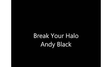 Break Your Halo en Lyrics [Andy Black]