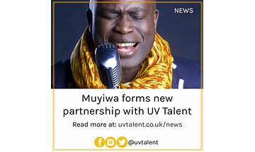 British Singer/Broadcaster - Muyiwa Forms New Partnership w/ UV Talent Agency |