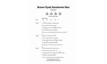 Brown Eyed Handsome Man en Lyrics [The Crickets]