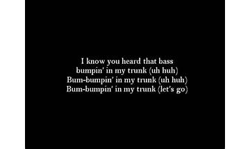 Bumpin en Lyrics [K Hoody]