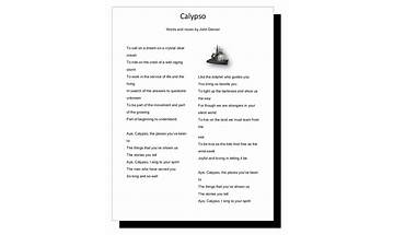 Calypso fr Lyrics [Amø (FR)]