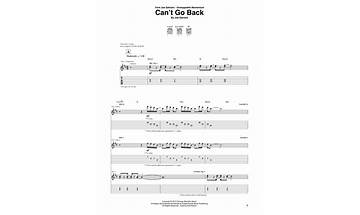 Can\'t Go Back en Lyrics [Colin Freer]