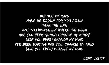 Can I Change My Mind ? en Lyrics [Johnny Rivers]