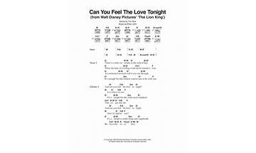 Can You Feel The Love Tonight en Lyrics [Megan Sanchez]