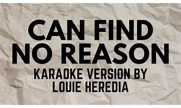 Can find a reason en Lyrics [Louie Heredia]