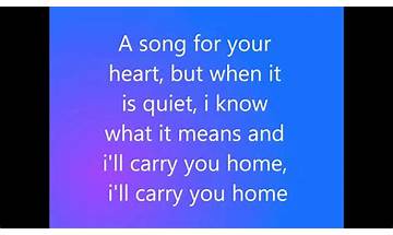 Carry You Home en Lyrics [Jamie Scott]