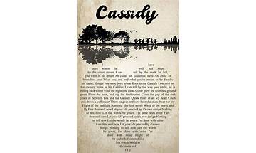 Cassidy en Lyrics [The Grateful Dead]