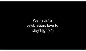 Celebrate en Lyrics [Wiz Khalifa]